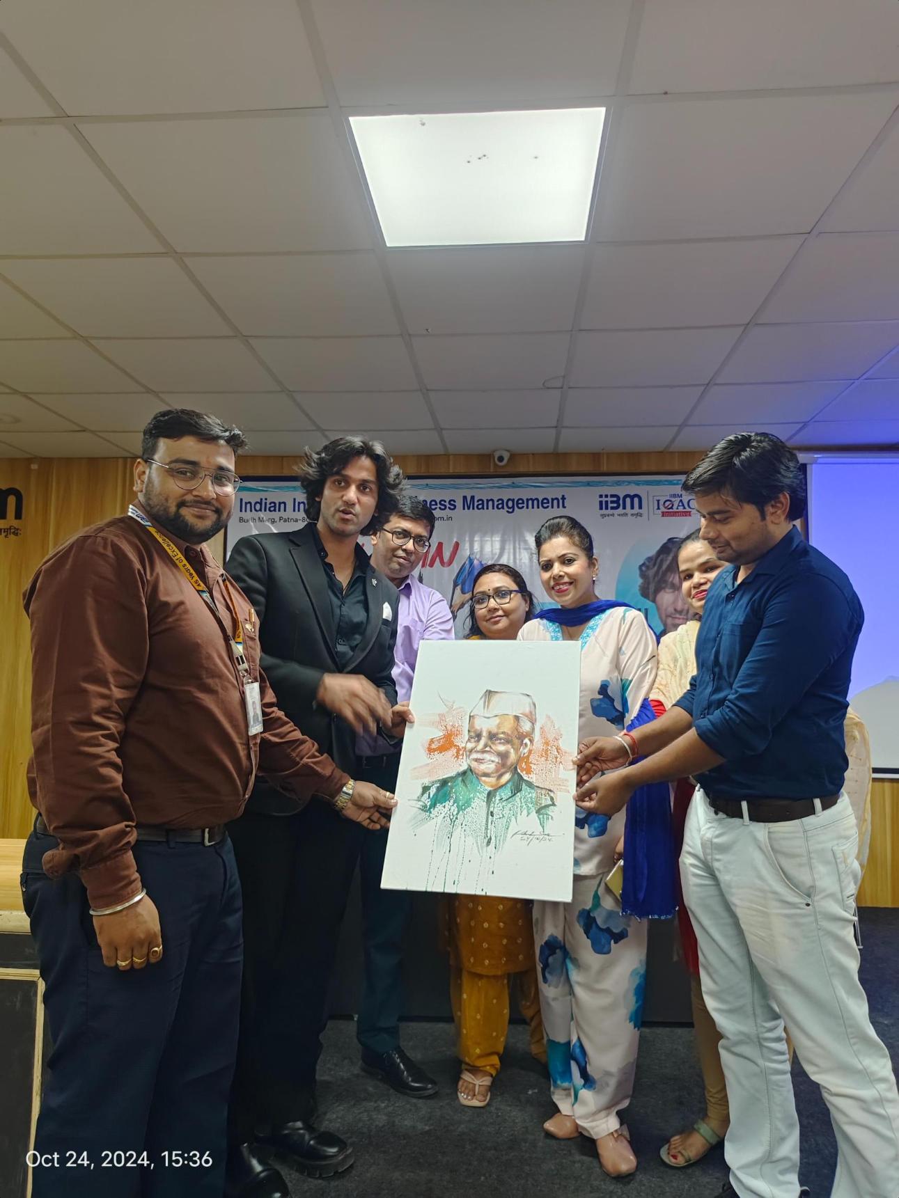 Rahul Soni Conducts “All Can Sketch” Workshop for PGDM, BBA, BCA & MAMC Students at IIBM and ZHI Patna